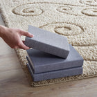 Modway - Jubilant Pousse à la Vigne Défilante Tapis de 5 pi l x 8 pi L - Crème et beige-Polypropylène tendre à haute densité
