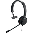 Jabra - Evolve 20 MS Mono Headset with Foam Ear Pad - Teams-Compatible avec (Windows/macOS) via un adaptateur USB-A ou USB-C.