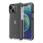 AXS - PROShield Plus etui transparent teste contre les chutes pour Apple iPhone 13, Noir-Coin renforçis subtils absorbent les chocs en creant un coussin d'air entre l'appareil et les surfaces