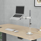 ShoppingAll - Support de bureau entièrement réglable pour ordinateur portable - Blanc-6