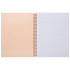 Staples - Grand carnet à spirales - Floral-80 feuilles lignées par cahier