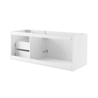 Modway - Vitality 48" Armoire de lavabo de salle de bain compatible double ou simple (non inclus) - Blanc-Assemblée requise