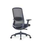 Ceha - ARES Chaise de bureau - noir-Assise coulissante avec mousse moulée de 2,95 po pour un confort durable