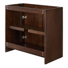 Modway - Appia 36" Armoire de toilette de salle de bain (lavabo non inclus) - Noyer-Tablette réglable