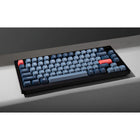 Keychron - V1 Max RGB Wireless Mechanical Keyboard - Brown Switch - 75% Layout with Knob - Carbon Black-Performance puissante : Une puissante architecture ARM MCU équipée de 256K Flash offrira plus de flexibilité aux développeurs. Le taux d'interrogation est de 1000 Hz dès la sortie de la boîte, ce qui rend la latence à peine perceptible même dans les jeux compétitifs.