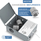 Impotek - Luminaire encastré au plafond DEL 6 po 12W 5CCT gradable – Paquet de 4-Garantie limitée de 5 ans du fabricant