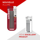 uni-ball – Stylos à bille roulante Deluxe – 0,5 mm – noir – paquet de 3  -Les stylos à bille roulante et pointe micro de 0,5 mm sont dotés de la technologie uni Super Ink qui protège contre l’eau, la décoloration et la fraude