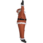 GEMMY - Père Noël gonflable suspendu au toit - 198 cm-S'illumine grâce à une ampoule LED économe en énergie