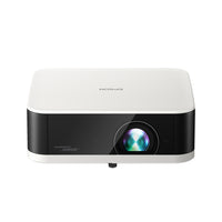 Epson - Projecteur style de vie personnel HD intégrale Lifestudio Pop avec technologie Sound by Bose - Blanc-Grandeur. Luminosité. Beauté. - technologie Triple Core Engine qui offre une image lumineuse en HD intégrale d’une taille allant jusqu’à 3,8 m (150 po) pour créer des soirées cinéma et des événements épiques