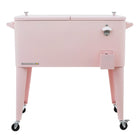 Permasteel - Glacière de patio 80 pintes - Rose-80 QT Rolling Patio Cooler