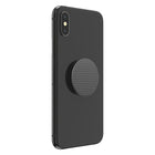 Popsockets - PopGrip Knurled Texture - Noir-Repositionnable et colle a la plupart des appareils et des boitiers (mais ne colle pas aux boitiers en silicone ou impermeables)