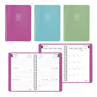 Blueline - Agenda Scolaire Hebdomadaire/Mensuel - 8 po H x 5 po l - Couleurs Assorties - Bilingue-13 mois, de juillet à juillet