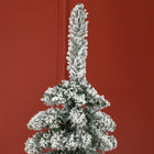 HOMCOM - Arbre de Noël Artificiel 6 Pieds à Branches Réalistes Vert-Conception en sections pour une installation rapide 