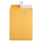 Staples - Enveloppes kraft pour catalogue avec fermeture QuickStrip, 9 x 12 po, 24 lb, brun, boîte de 100-Papier kraft brun résistant de 24 lb qui dissimule entièrement le contenu