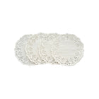DBLG Import - Napperons blanches et rondes - 4" - Paquet de 100-Les napperons sont des éléments de base pour de nombreux projets