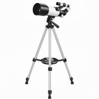 Outsunny - Télescope pour adultes et débutants-Doté d’un objectif de 2,76 po (70 mm), offrant une vue plus large des objets du ciel profond
