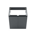 Modway - Bryn Support mural de 24" Vanité de salle de bain (lavabo non inclus) - Gris-7