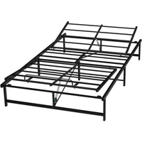 MotionGrey - Cadre de lit réglable Queen - Base de lit électrique avec télécommande filaire et réglage tête/pieds - Queen - Noir-Ajustez indépendamment la tête et les pieds à l’aide de la télécommande filaire pour un confort personnalisé-idéal pour lire, se détendre ou améliorer la posture de sommeil