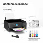 Epson - Imprimante multifonction couleur sans fil EcoTank ET-2900 à réservoirs d’encre géants - Noir-Technologie d’impression sans chaleur Epson avec une tête d’impression permanente unique conçue pour durer toute la vie de l’imprimante, fiabilité de niveau professionnel avec un cycle de service plus robuste que celui de sa prédécesseure
