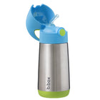 b.box - Bouteille Isotherme - 350ml - Brise Océane-L’isolation à double paroi garde les boissons chaudes ou froides pendant des heures.