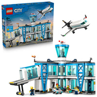 LEGO - My City L’aéroport avec avion-Ensemble LEGO City L’aéroport avec avion pour les enfants de 8 ans et plus
