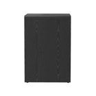 Manhattan Comfort - Table de nuit contemporaine Novara 22" à 2 tiroirs - Noir-Assemblage à domicile requis Tout le matériel inclus