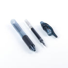 Pentel – Stylo gel rétractable EnerGel-X Pointe aiguille – 0,5 mm – Encre noire – Paquet de 12-Utilise la recharge EnerGel LRN5