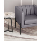 Zuo - Jess Fauteuil d’appoint - Gris-Dimensions: 27,8 po L x 28,3 po L x 26,8 po H