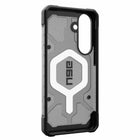 UAG - Étui Pathfinder Rugged Transparent avec aimants pour Samsung Galaxy S26+, Gris Cendre/Noir-Construction composite ultralégère