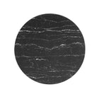 Modway - Lippa Rond de 36 po Faux marbre Table à manger, Blanc Noir-Tampon feutre non marquant