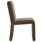 Modway - Emory Tissu tapis Fauteuil d’appoint de salle à manger - Mocha-6