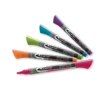Quartet - Marqueurs à effacement sec EnduraGlide − Pointe fine − Couleurs mode variées − Paquet de 5-Les marqueurs à effacement sec hauts de gamme offrent toujours des couleurs vives