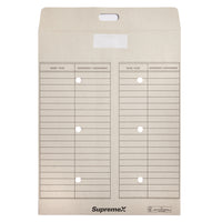Enveloppe de courrier interne SupremeX à point autocollant réutilisable, 32 lb, naturel, 10 pox 13 po, 25/pqt-Enveloppes interdépartementales