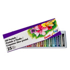 Pentel - Ensemble de pastels à l'huile - 25 couleurs - 6 ensembles-Idéal pour une utilisation sur papier, carton ou toile
