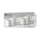 Maxwell & Williams - Sala Blanc Lot de 4 Mugs - 375mL-Va au micro-ondes