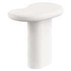 Modway - Elowen Terrasse extérieure Pierre Table d’appoint, Blanc-8