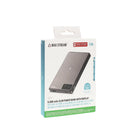 LBT - Batterie externe Mag Stream Slim Magsafe 5 000 mAh avec écran avancé - Gris-S'allume automatiquement