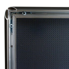 SECO - Snap Affiche Cadre Cas - 24" x 36" - Noir-Inclut le matériel de montage (vis et chevilles)
