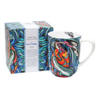Oscardo - Tasse porcelaine « Spirit Fish » de Don Chase - 485 ml-Passe au micro-ondes et au lave-vaisselle - Conçu pour une utilisation quotidienne pratique et un nettoyage sans effort