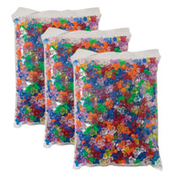 Creativity Street - Tri-Beads 3/8 po - Couleurs assorties - 3 paquets de 1000-1 000 pièces par paquet, vendu en 3 paquets, 3 000 pièces au total