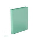 Davis Group - Classeur à anneaux à 3 compartiments - anneaux ronds de 2 -5 cm - couleur menthe-3 1 po Reliure À Anneaux