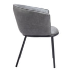 Zuo - Garston Chaise de salle à manger - Gris-Garantie limitée de 3 ans
