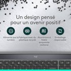Logitech - Signature Slim Solar+ K980, clavier sans fil - Graphite-Smart Actions pour le travail et la vie privée : des raccourcis prêts à l’emploi pour gagner du temps et automatiser les tâches répétitives d’une simple frappe à l’aide de l’application Logi Options+
