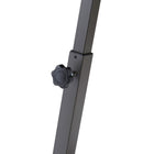 Seville Classics – Chariot mobile pour portatif-Dimensions (po) : 23,6 lar. x 15,75 prof. x 20,47 à 33 haut.