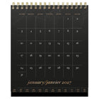 Mead - West Village Calendrier chevalet 2027 - 12 mois - 7 1/2 po H x 6 1/2 po l - bilingue-12 mois : janvier 2027 à décembre 2027