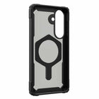 UAG - Étui Plasma XTE Rugged avec béquille et aimants pour Samsung Galaxy S26+, Noir/Orange-Coins souples pour amortir les chocs