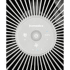 Homedics - Purificateur d'air T12-Le filtre HEPA élimine jusqu'à 99 % des allergènes en suspension dans l'air, aussi petits que 0,3 micron, pour un air plus pur et plus sain.