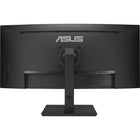 ASUS - Moniteur d’amarrage incurvé 34 po - VA34VCPSR-Conception ergonomique avec ajustements d’inclinaison, de pivot et de hauteur pour une expérience visuelle confortable