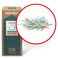 TerraCycle - Pailles - Zero Waste Box- Grande-Veuillez nous envoyer toutes les pailles en papier ou en plastique.