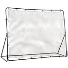 Soozier – Filet de rebond de soccer avec 5 angles ajustables – 8 pi x 6 pi-Taille de 8x6 pi pour s'amuser dans les garages, parcs ou plages 
